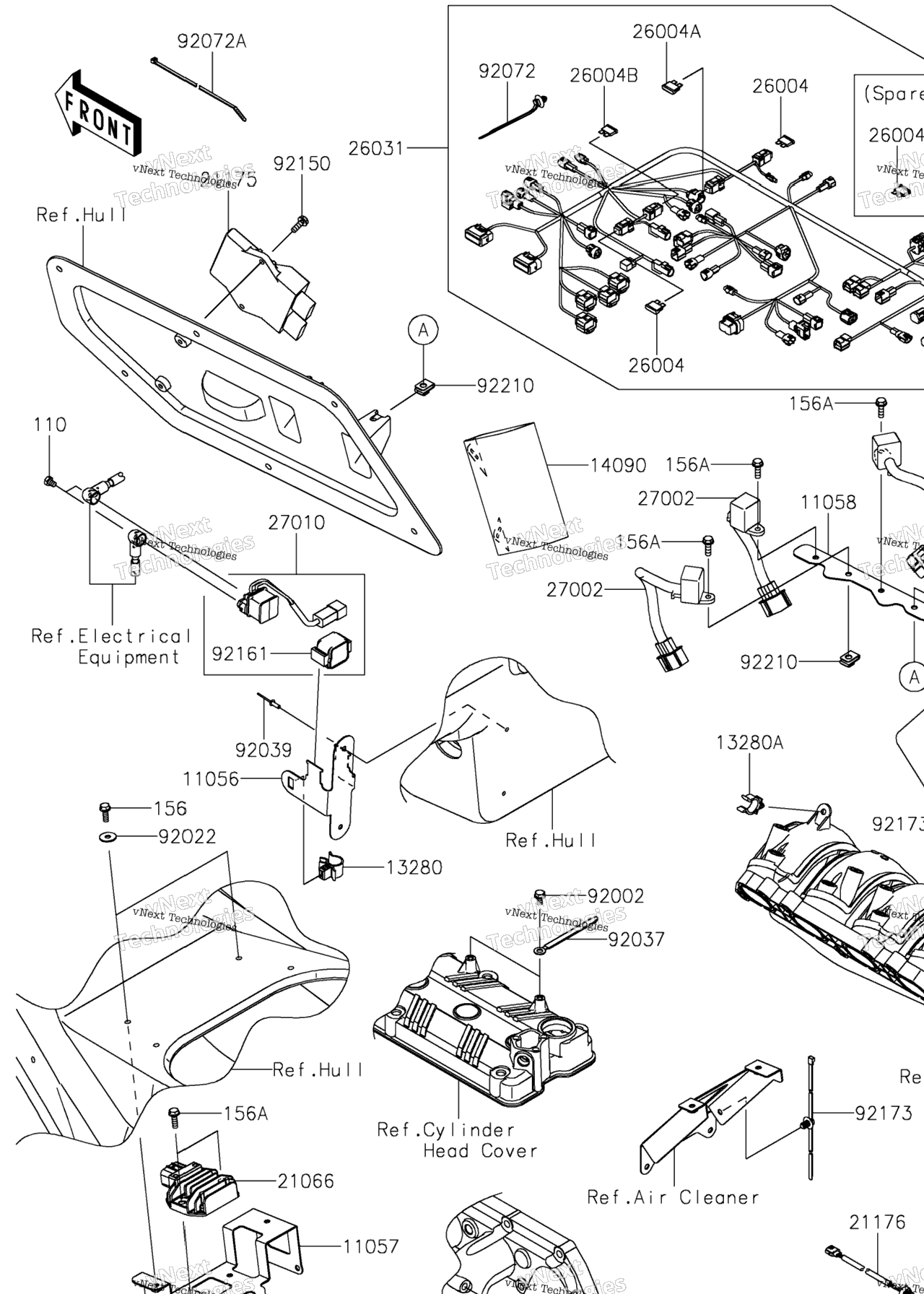 Схема узла Системы Впрыска Топлива