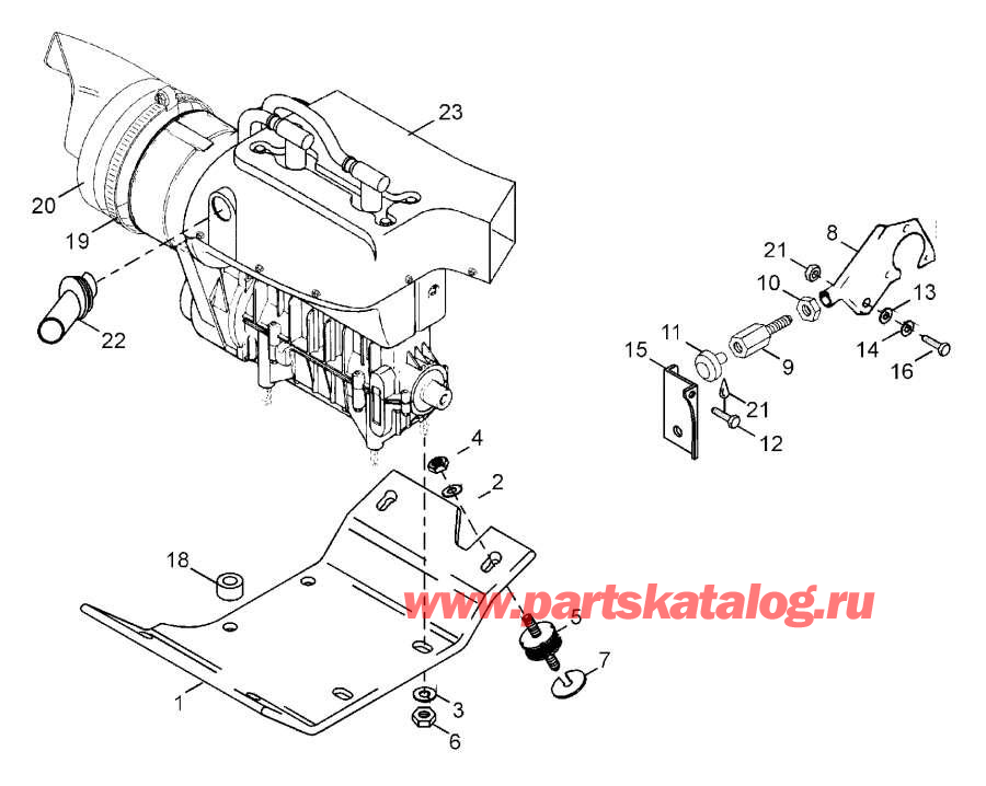 Схема узла 08- Передняя Подвеска (08- Front Suspension)