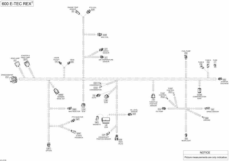 Схема узла 10- Электрика - Жгут Проводов (10- Electrical Harness)