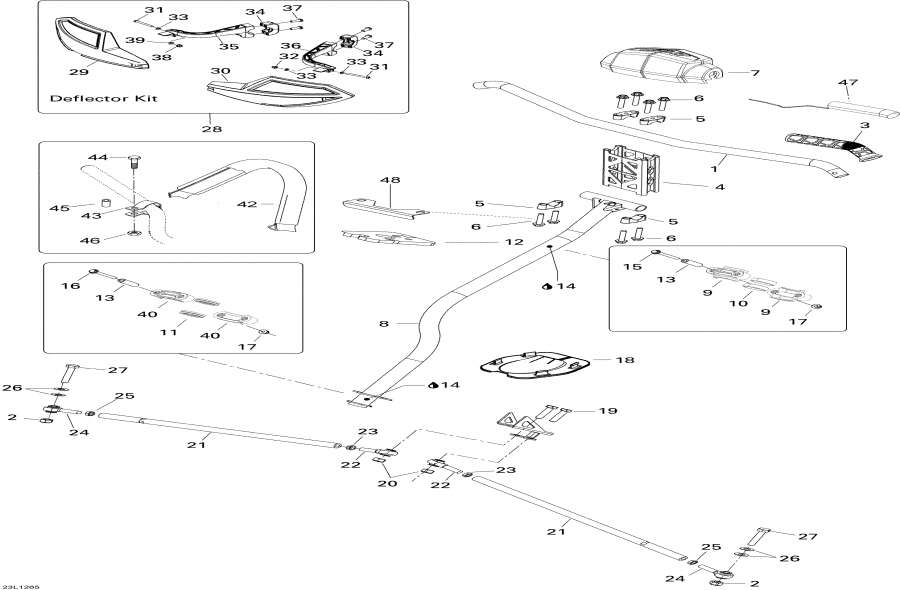 Схема узла 07- Рулевая Система System (07- Steering System)