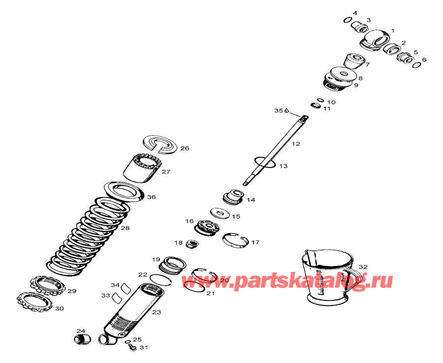 Схема узла 08- Задняя Подвеска (08- Rear Suspension)