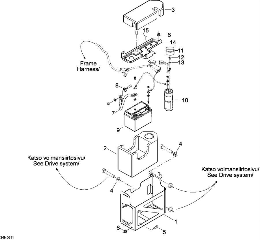 Схема узла 10- Электрика System (10- Electrical System)