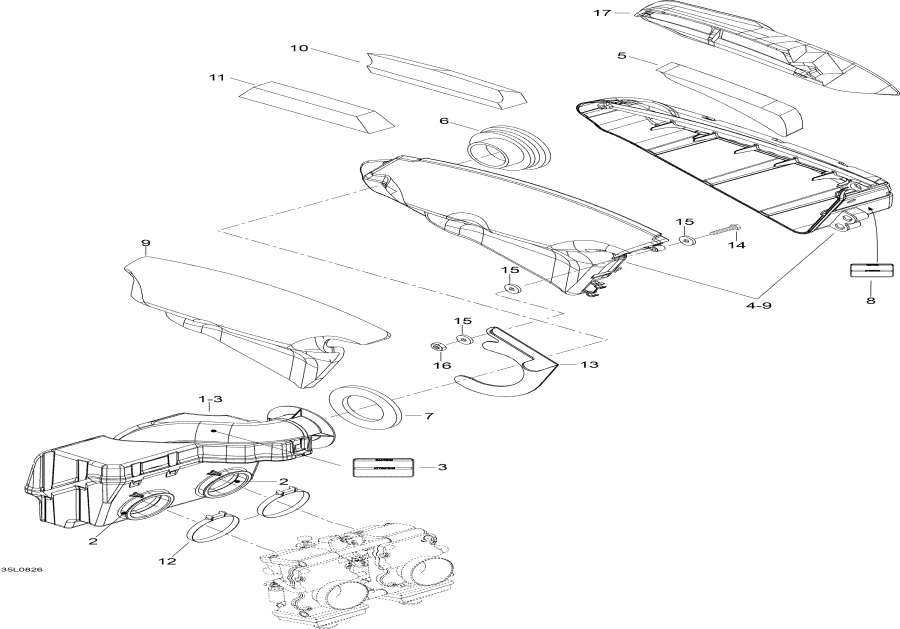 Схема узла 02- Air Глушитель (02- Air Silencer)