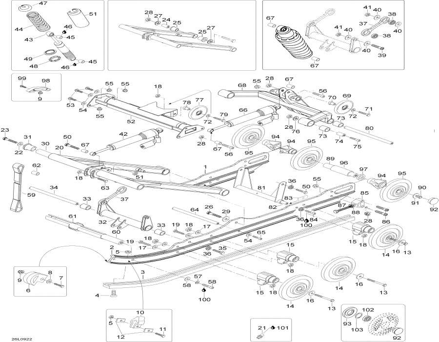Схема узла 08- Задняя Подвеска (08- Rear Suspension)