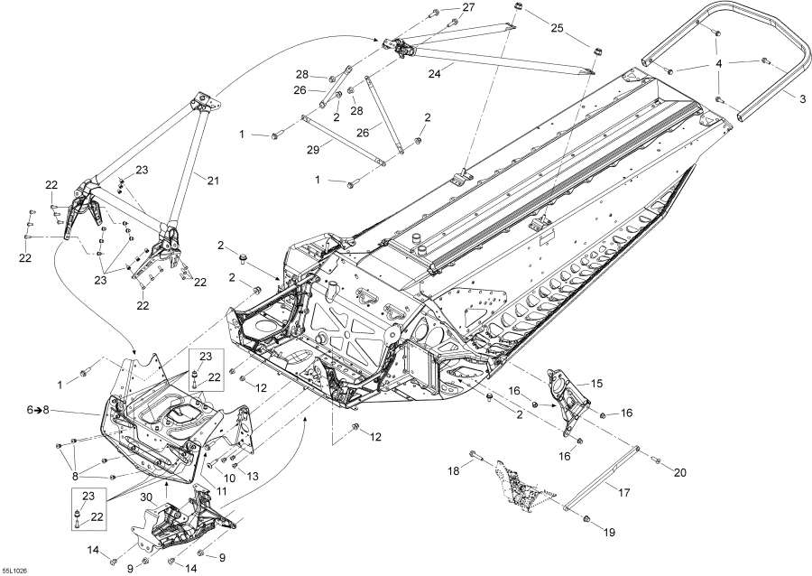 Схема узла 09- Рама И Components (09- Frame And Components)