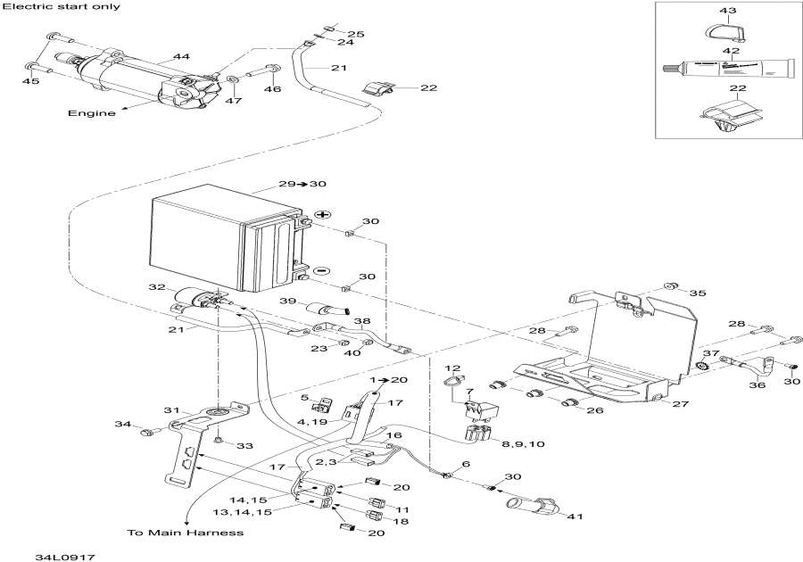 Схема узла 10- Электрика System (10- Electrical System)