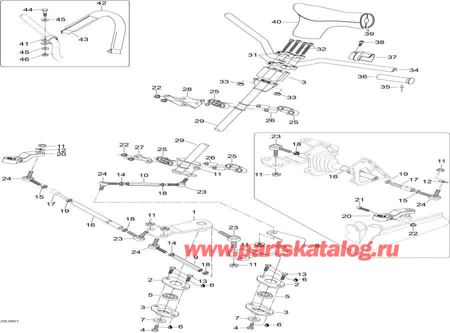 Схема узла 07- Рулевая Система System (07- Steering System)
