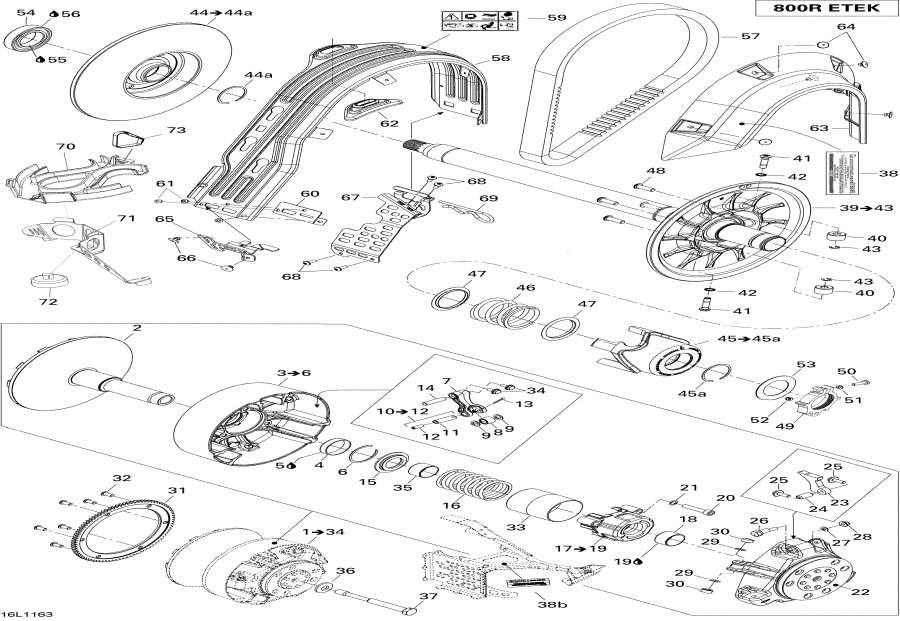 Схема узла 05- Шкив System (05- Pulley System)