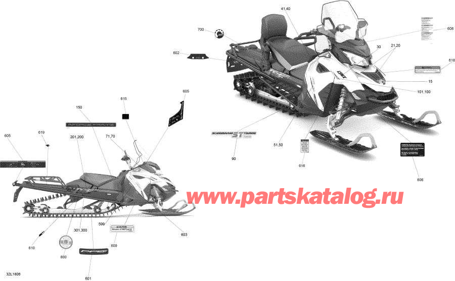 Схема узла 09- Наклейки 49 Ranger - 600 Ace (09- Decals 49 Ranger - 600 Ace)