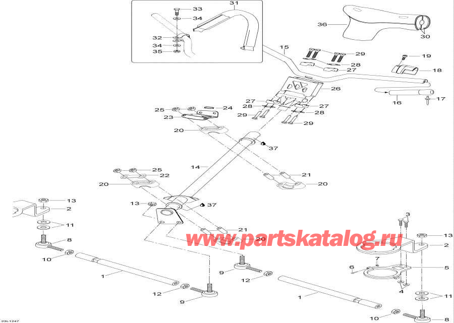 Схема узла 07- Рулевая Система System (07- Steering System)