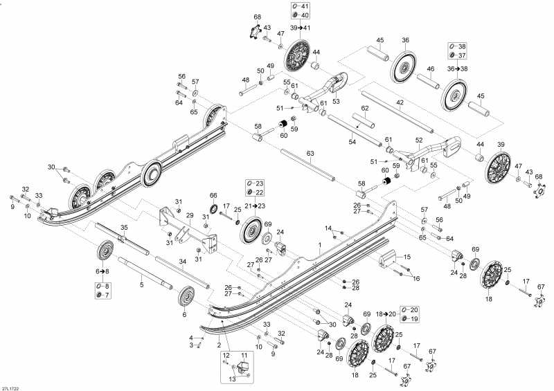 Схема узла 08- Задняя Подвеска (08- Rear Suspension)