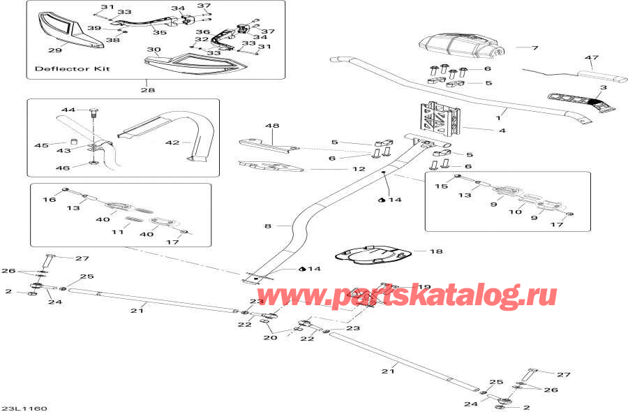 Схема узла 07- Рулевая Система System (07- Steering System)