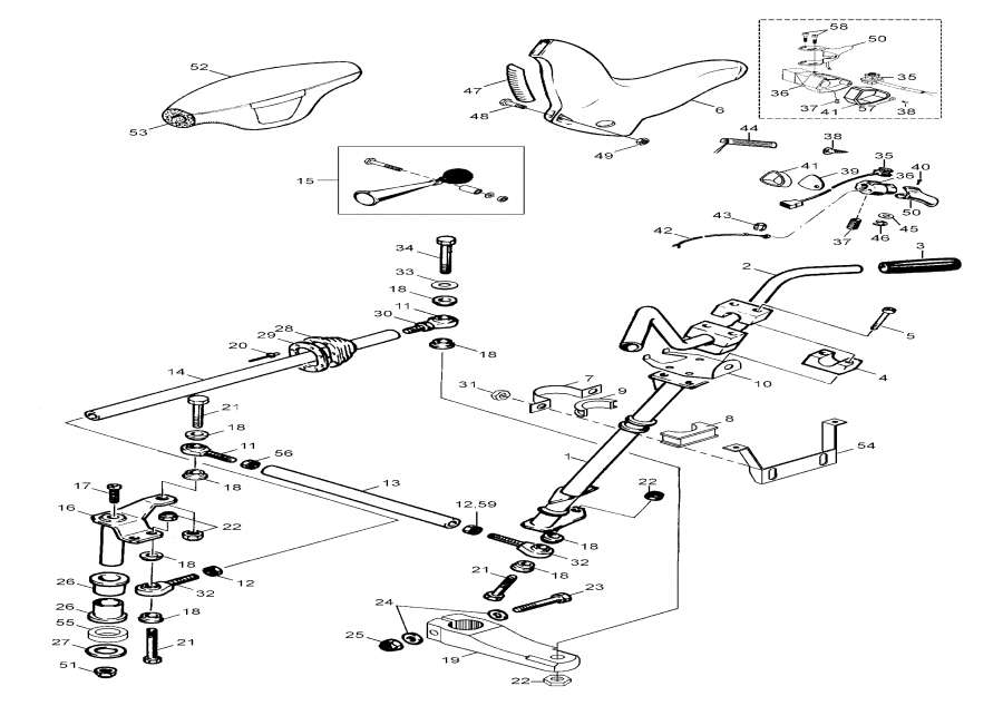 Схема узла 08- Передняя Подвеска (08- Front Suspension)