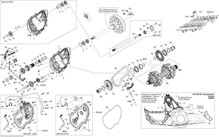 Схема узла 05- Drive System (Европа) (05- Drive System (Europe))