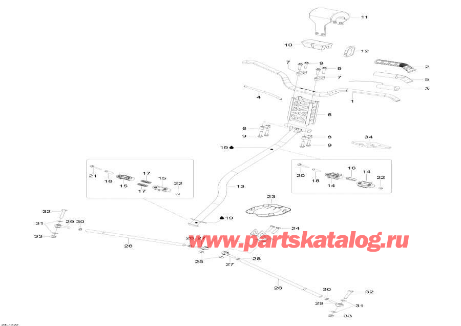 Схема узла 07- Рулевая Система System (07- Steering System)