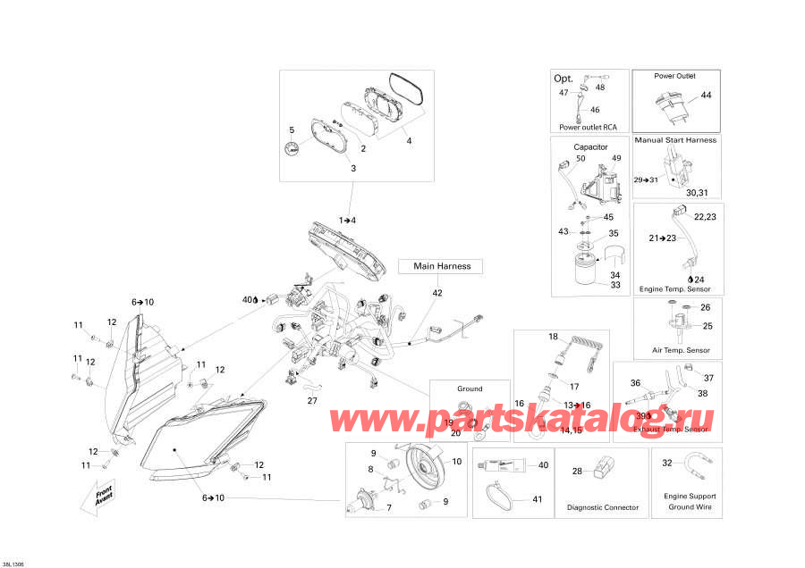 Схема узла 10- Электрика System (10- Electrical System)