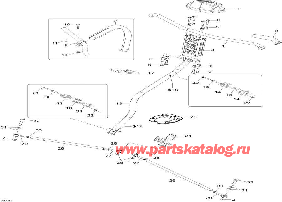 Схема узла 07- Рулевая Система System (07- Steering System)
