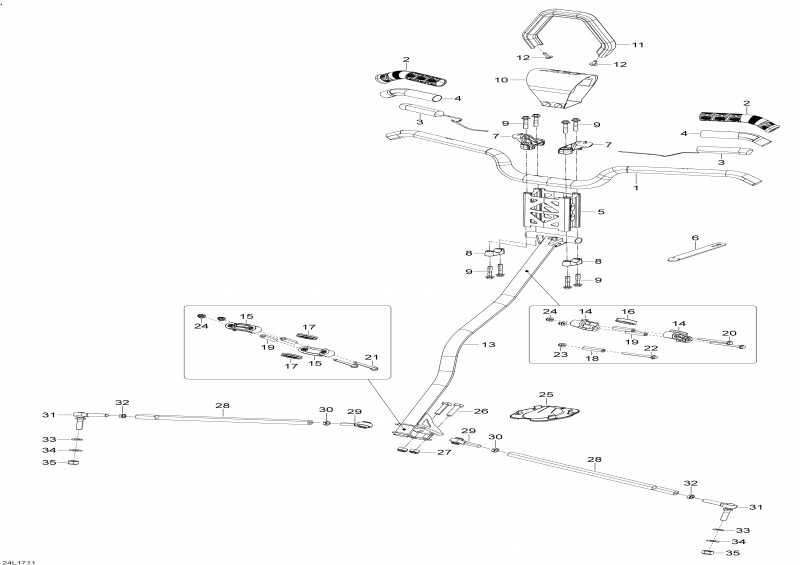 Схема узла 07- Рулевая Система System (07- Steering System)