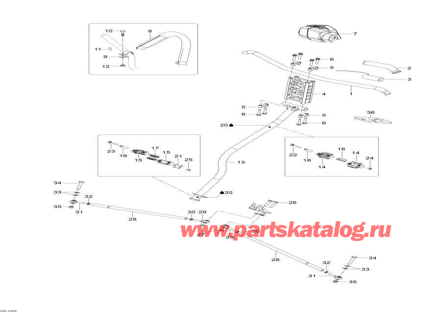 Схема узла 07- Рулевая Система System (07- Steering System)