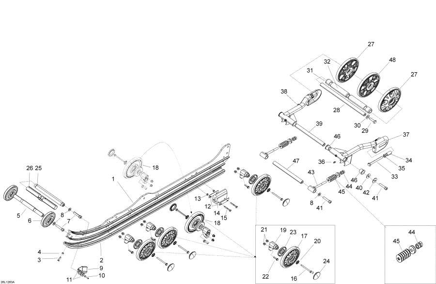 Схема узла 08- Задняя Подвеска (08- Rear Suspension)