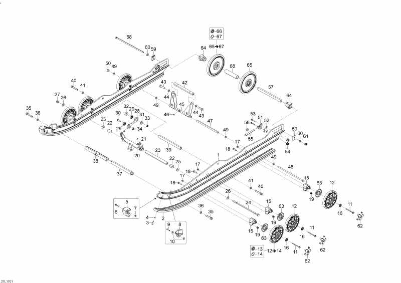 Схема узла 08- Задняя Подвеска A (08- Rear Suspension A)