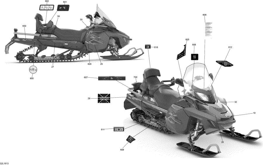 Схема узла 09- Наклейки Commander - 900 Ace (09- Decals Commander - 900 Ace)