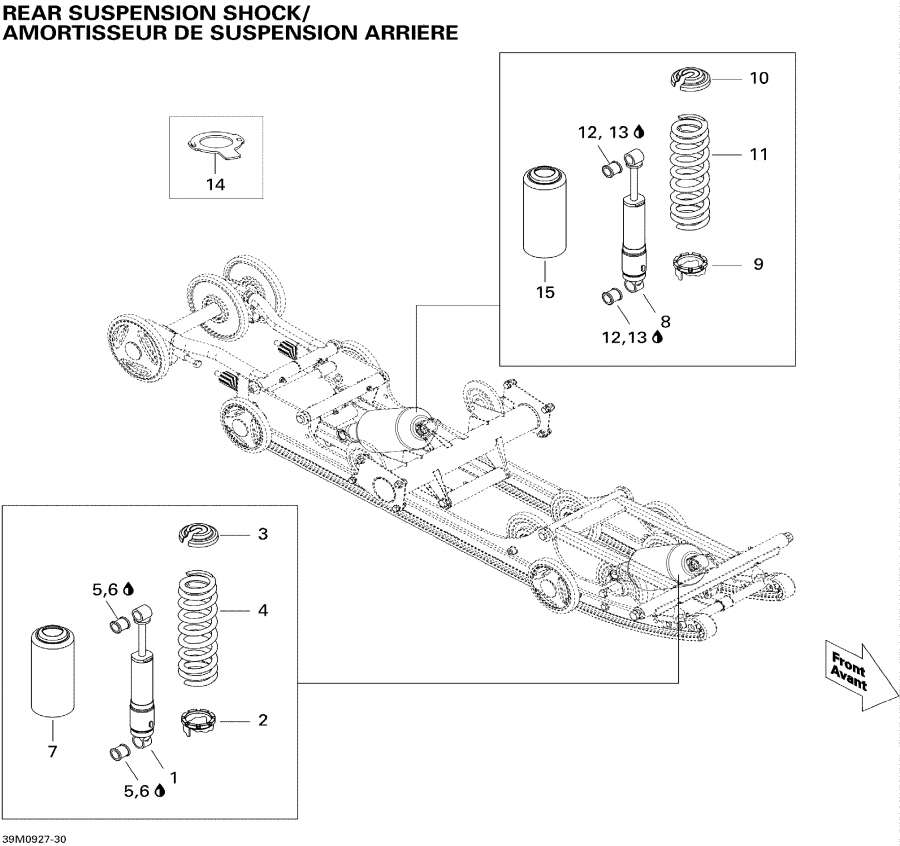 Схема узла 08- Задняя Подвеска Shocks (08- Rear Suspension Shocks)
