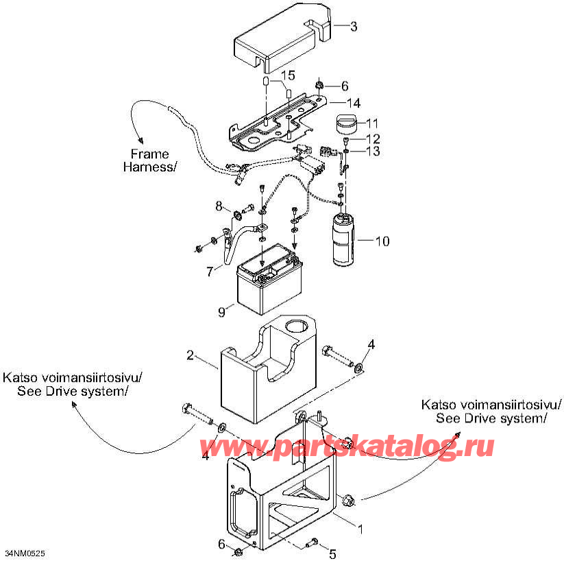 Схема узла 10- Электрика System (10- Electrical System)