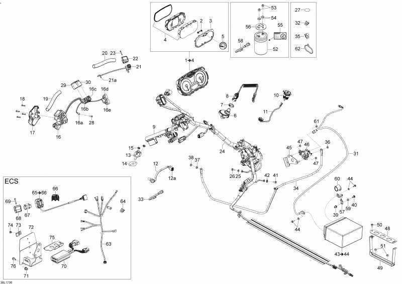 Схема узла 10- Электрика System (10- Electrical System)