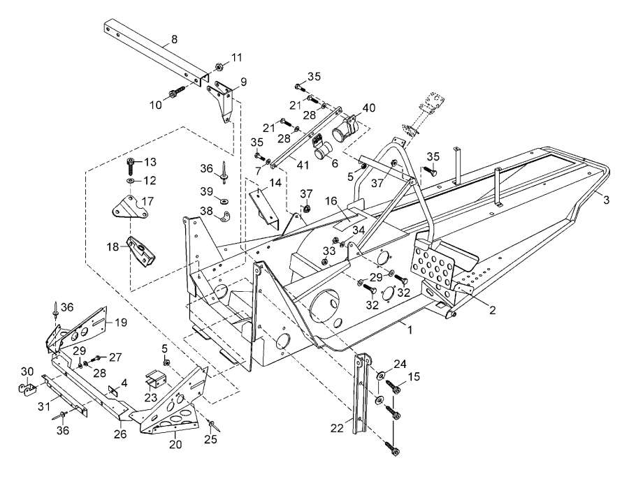 Схема узла 08- Задняя Подвеска (08- Rear Suspension)