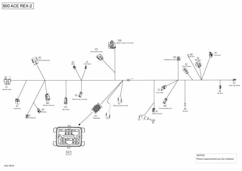 Схема узла 10- Электрика - Жгут Проводов (10- Electrical Harness)