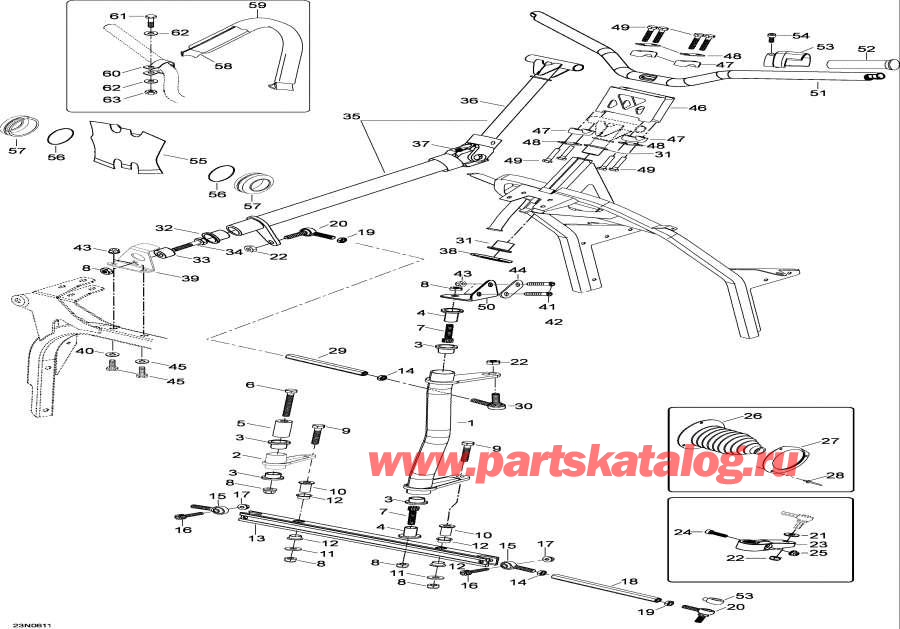 Схема узла 07- Рулевая Система System (07- Steering System)