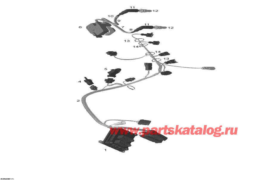 Схема узла 10- Электрика System (10- Electrical System)
