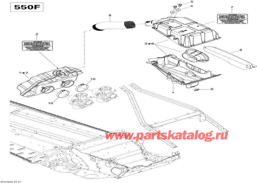 Схема узла 02- Air Система Впуска System (02- Air Intake System)
