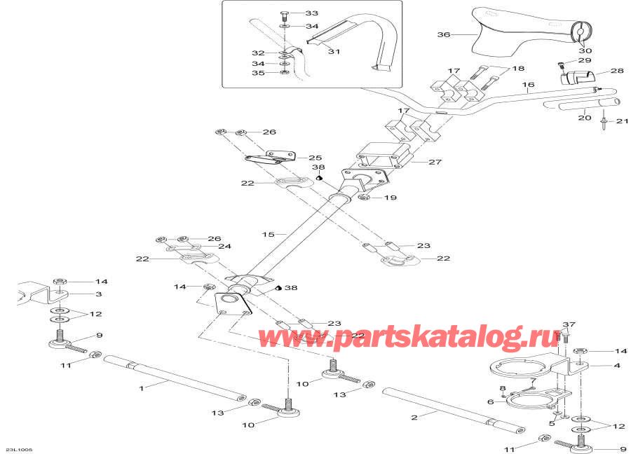Схема узла 07- Рулевая Система System (07- Steering System)