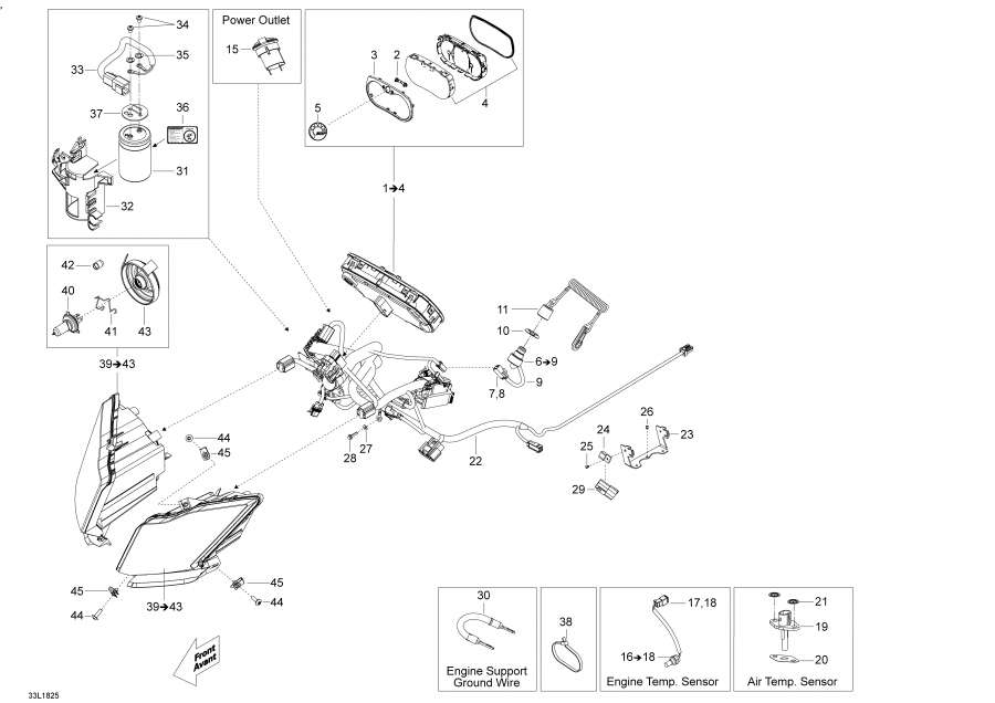 Схема узла 10- Электрика System (10- Electrical System)