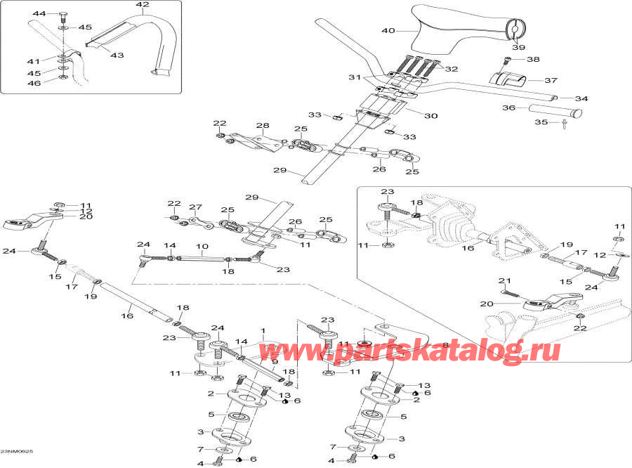 Схема узла 07- Рулевая Система System (07- Steering System)