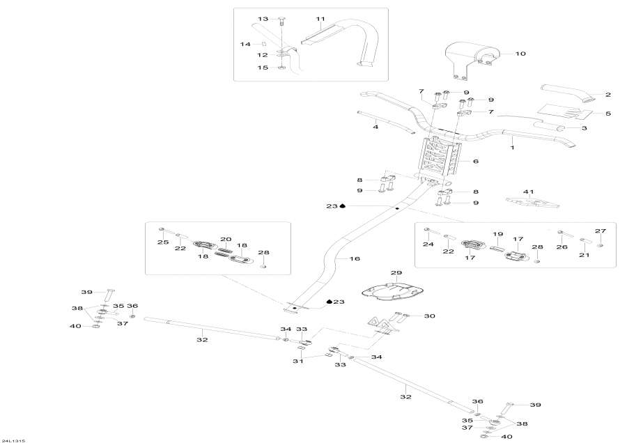 Схема узла 07- Рулевая Система System (07- Steering System)