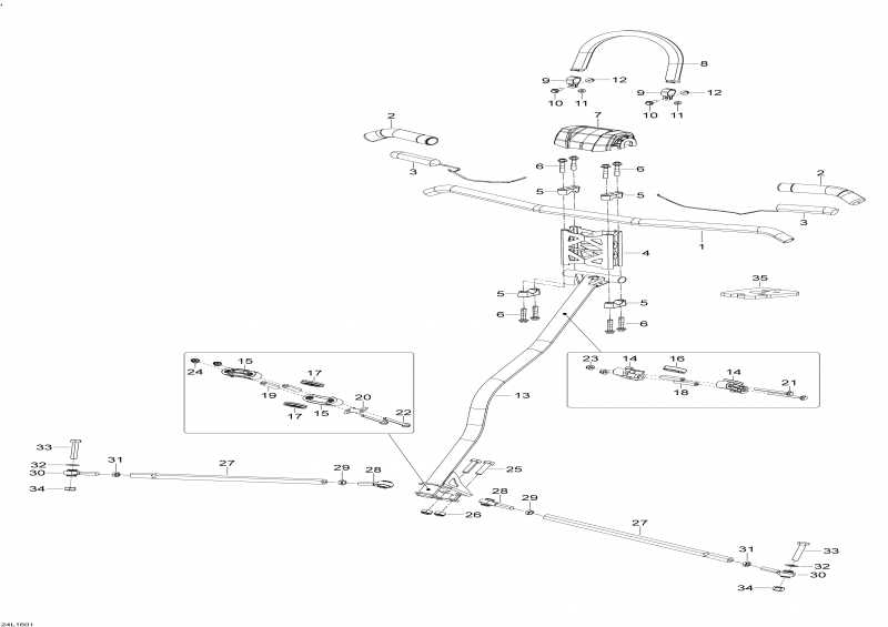 Схема узла 07- Рулевая Система System (07- Steering System)