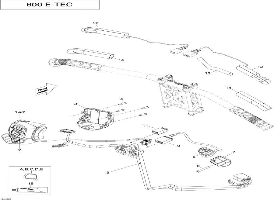 Схема узла 10- Рулевая Система Wiкольцо Жгут Проводов (10- Steering Wiring Harness)