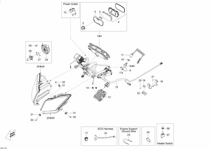 Схема узла 10- Электрика System (10- Electrical System)