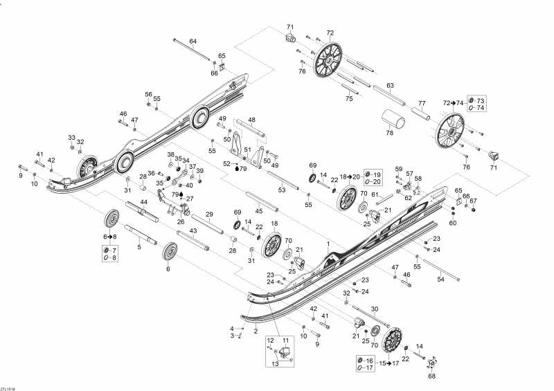 Схема узла 08- Задняя Подвеска (3700) (08- Rear Suspension (3700))