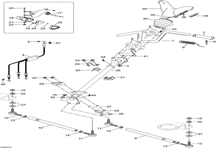 Схема узла 03- Рулевая Система System, 5900Fce (03- Steering System, 5900Fce)