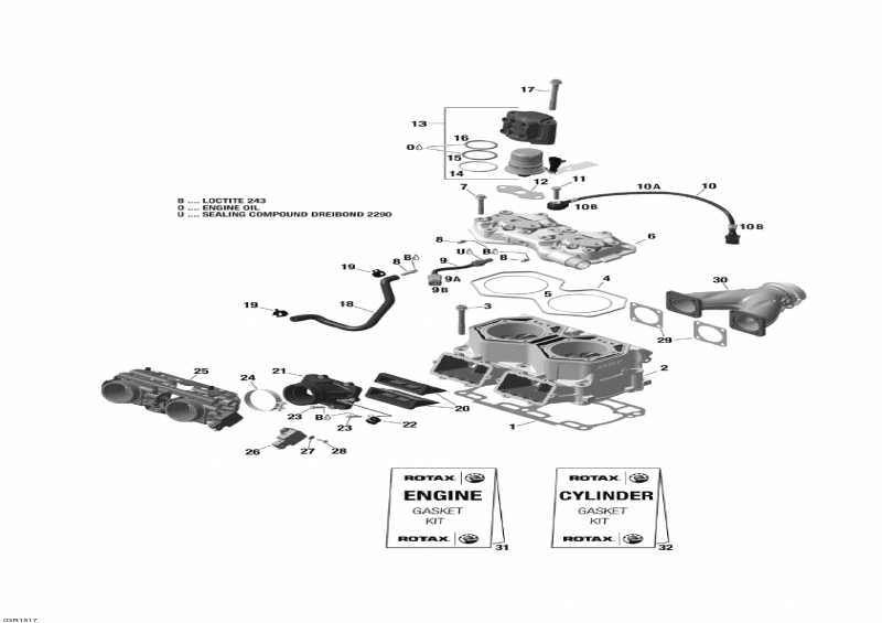 Схема узла 01- Цилиндр И Injection System (01- Cylinder And Injection System)