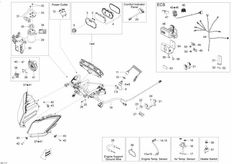 Схема узла 10- Электрика System (10- Electrical System)