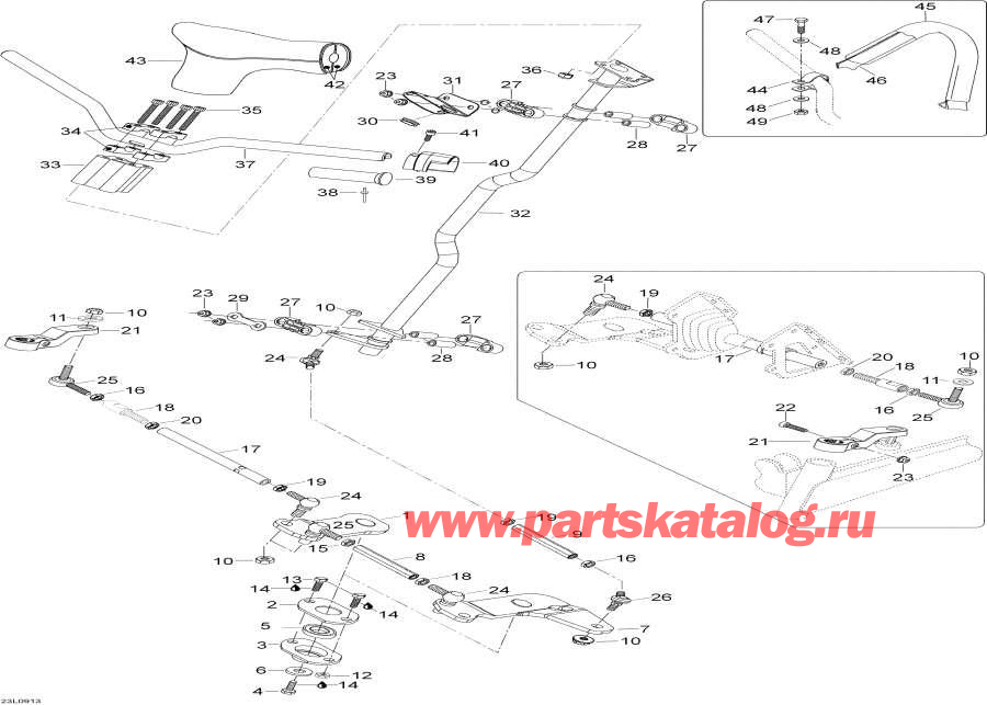 Схема узла 07- Рулевая Система System (07- Steering System)
