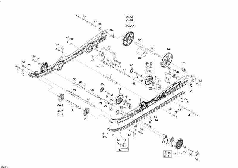 Схема узла 08- Задняя Подвеска (08- Rear Suspension)