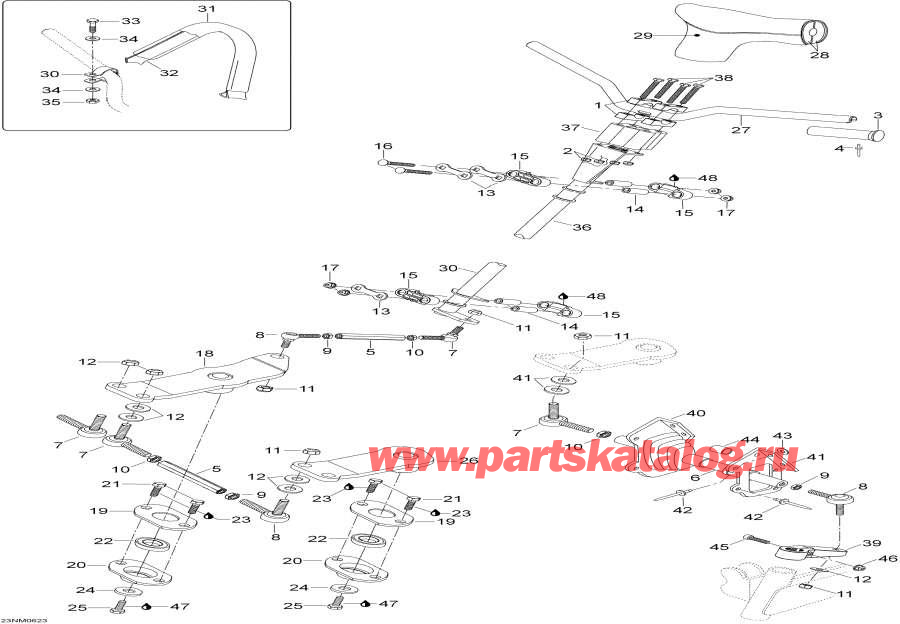 Схема узла 07- Рулевая Система System (07- Steering System)