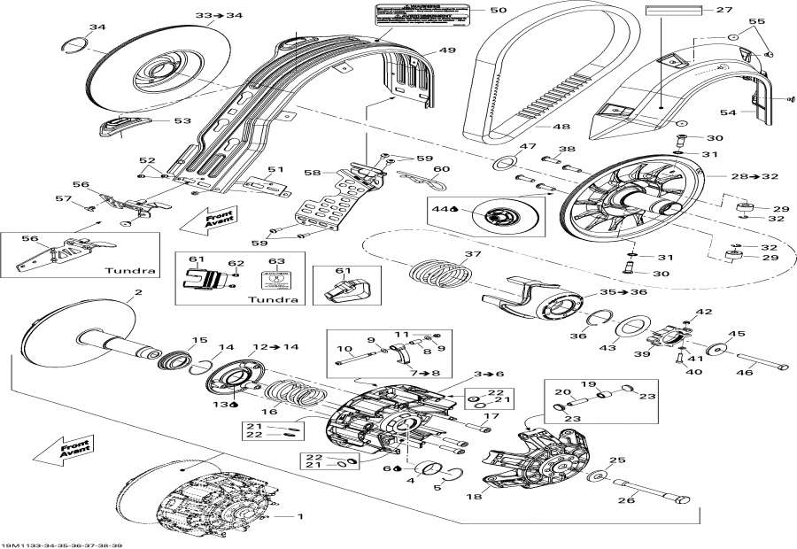 Схема узла 05- Шкив System (Европа) (05- Pulley System (Europe))