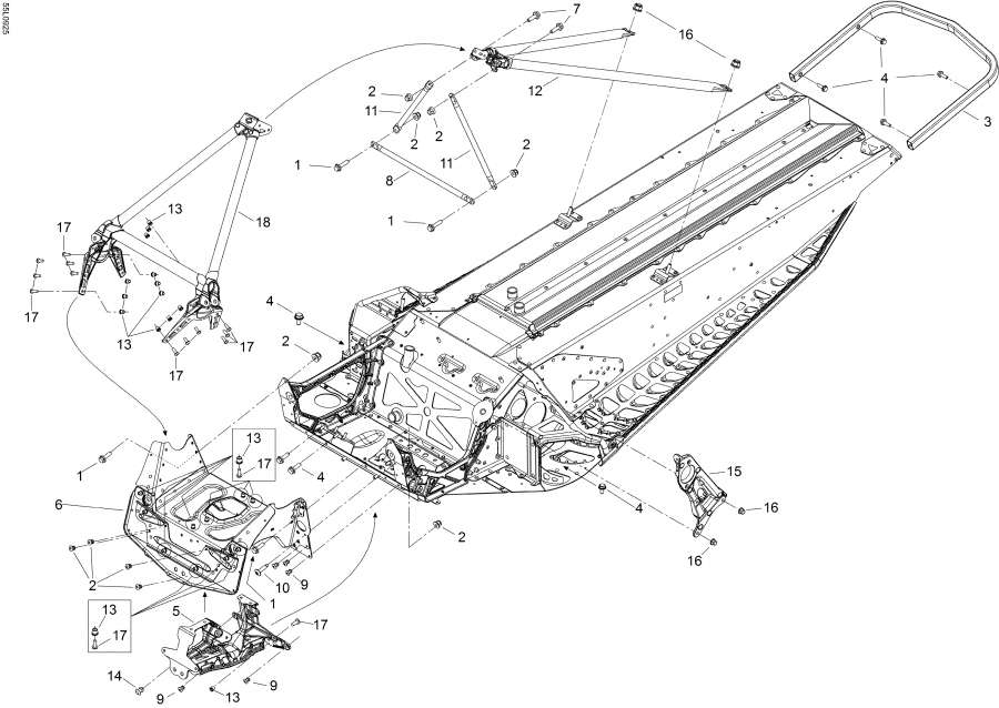 Схема узла 09- Рама И Components (09- Frame And Components)